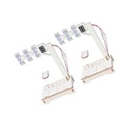 CLISPEED 2 Sets Stem Traffic Light Kit for DIY Wooden Crosswalk Signal Model Educational Science Building for Boys and Interactive City Traffic Simulation Parent Learning Activity
