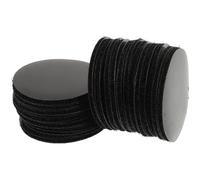 CLISPEED 20 Pairs Heavy Duty Hook and Loop Tape with Double-sided Adhesive Backing Strong Fastener Strips for Car Floor Mats and Rugs Fit Non-slip Carpet Grippers for Vehicle Interiors