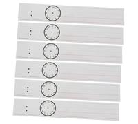 CLISPEED 20 Pcs Dry-erase Sentence Strips Double-sided Writable Word Learning Strips with Writing Lines for Classroom School Office Home Use Reusable Sentence Cards