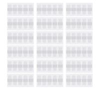 CLISPEED 20 Sheets Self Adhesive Binder Hole Tab Stickers for Categorizing Notebook Pages, Round Hole Pet and PVC Material Tabs, for Classroom and Office Use