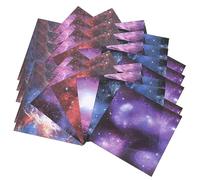 CLISPEED 200 Sheets Double Sided Origami Paper Bright Colors DIY Folding Paper for Adults Handicraft Projects for Handmade Crafts Scrapbooking