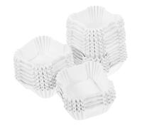 CLISPEED 2000pcs Medium Square Cupcake Paper Liners Food-Grade Baking Cups Muffin Cases for Cake Baking and Dessert Preparation