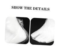 CLISPEED 200Pcs Disposable Transparent Foot Covers Thickened Foot Sleeves for Pedicure Spa and Shoe Clear Protective Cover Film for Home and Salon Use