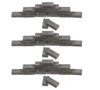 CLISPEED 200Pcs Miniature Bricks Scale Realistic Fake Blocks for DIY Crafts Garden Dollhouse Accessories Compact Design for Micro Landscape Decoration