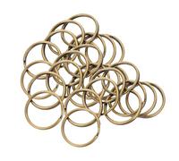 CLISPEED 200Pcs Retro Style Key Rings Convenient Split Rings for DIY Crafting Organizing Car and Door Keys USB Sticks Bottle Openers Keychain Supply for Graduation and Everyday Use