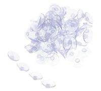 CLISPEED 200pcs Strong Suction Cups for Glass and Smooth Surfaces Multipurpose Collision Pads for Kitchen Bathroom Window Decorations and Tabletop Organization Washable and Reusable
