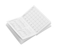 CLISPEED 2026 A7 Pocket Calendar Planner with Compact Design and Pu Cover, Small Portable Weekly and Monthly Organizer for Business Users and Students, for Studying Abroad and Professional