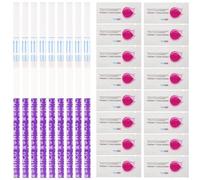 CLISPEED 20pcs Early Detection Pregnancy Sensitive Kit with Instructions Sample Required for Accurate Female Reproductive Health Monitoring