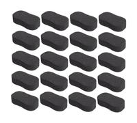 CLISPEED 20pcs Hair Cleaning Sponges Neck Duster Brush for Haircut Shaving Gentle Hairdressing Neck Duster Comfortable Hair Removal Tool for Barbers Stylists