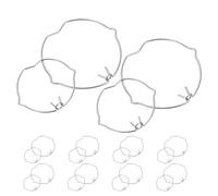 CLISPEED 20pcs Metal Spring Clips for Mr11 Mr16 Spotlights, Downlight Retaining Clamps, Steel Ceiling Panel Hold-Down Clips for Recessed Lighting Replacement