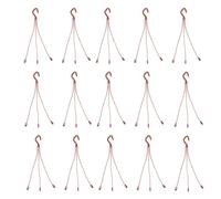 CLISPEED 20pcs Plastic Flower Pot Hanging Hooks for Planter, Easy Install | Good Load Bearing Capacity, for Bedrooms and Balconies, Practical Garden Hanging Hooks for Flowerpot Use