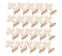 CLISPEED 20pcs Small Unpainted Wooden Crosses for Crafts DIY Rustic Home Decor Portable Christian Symbols for Baptism First Communion Party Centerpieces and Wall Decorations