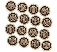 CLISPEED 20pcs Vintage Metal Sewing Buttons for Suits and Uniforms Retro Style Craft Accessories Decorative Blazer and Coat Replacement Buttons Lightweight and Wear Resistant