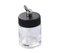 CLISPEED 22cc Airbrush Paint Bottles Glass Model Spray Paint Bottles for and Airbrush Jar