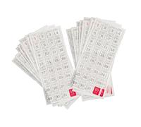 CLISPEED 24 Sheets Portable Daily Use Planner Stickers with Month Index Tabs for Scrapbook and Diary Multi Function Calendar Labels for Custom Organization and Efficient Content Search
