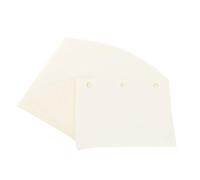 CLISPEED 240 Sheets Replaceable Loose Leaf Paper for Mini 3-Hole Binder, White Paper with Smooth Writing Experience, for Journaling and Bookkeeping