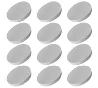 CLISPEED 24pcs round Makeup Sponges for Face with Smooth Finish and Finely Textured Surface, Soft Latex Material, for Foundation Application, Suitable for Skin Types and Sensitive Skin