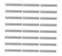 CLISPEED 24pcs Stainless Steel Shelf Support Pins Strong Loadbearing Dowel Pegs for Cabinets Bookcases Cribs Shelf Positioning