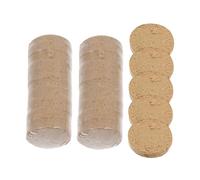 CLISPEED 25Pcs Portable Chinese Moxa Cake Natural Aged Material Multi-Function Household Accessory for Mild Moxibustion and Relief Suitable for Elderly and Sub-Healthy Users