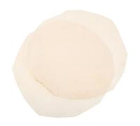 CLISPEED 2pcs 30cm Leather Drum Covers for African Drum Replacement Skin Instrument Accessories Suitable for Shaman and Percussion Hand