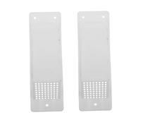 CLISPEED 2pcs Abs Shipping Container Ventilation Covers Pressure Regulated Exhaust Vents for Cargo Trailers Rv Exhaust Vent Cover Airflow Management for Moisture Prevention