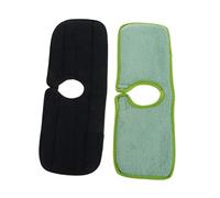 CLISPEED 2pcs Absorbent Tap Sink Mats Wrap Around Faucet Water Splash Guards for Kitchen and Bathroom Counters Washable Fiber Drying Pads Protect Surfaces from Leaks and Scratches