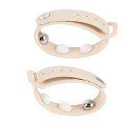 CLISPEED 2pcs Adjustable Silicone Anti Motion Sickness Bracelet for Travel, White Acupressure Wristband to Nausea, Suitable for Plane and Cruise Use, for Pregnant Women