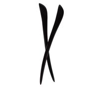 CLISPEED 2pcs Antique Ebony Hair Forks Vintage Oriental Hair Chopsticks Hanfu Accessory for Women Classic Wooden Headdress for Wedding Party and Daily Styling