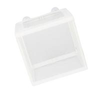 CLISPEED 2PCS Aquarium Fish Breeding Box with Suction Cup Hatchery Incubator Tank for Tropical Fish Isolation for Enhanced Survival and Easy Cleaning Suitable for Aquariums Random Color