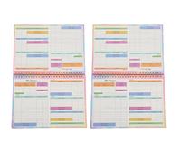 CLISPEED 2Pcs B5 Daily Weekly Budget Planner Notebook, Cash Budget Notepad with Expense Tracking, Financial Journal and Money Saving Organizer for Personal Finance Management