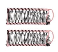 CLISPEED 2pcs Banana Hair Clips for Thick Hair Women with Polyester and Iron Material for Ponytail