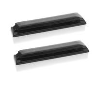 CLISPEED 2Pcs Beard Hair Sink Cleaner Brush with Soft Sponge for Beard Trimmings Catcher Portable Handheld for Barber Salon and Home Use