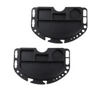 CLISPEED 2Pcs Bike Repair Tool Tray Portable Material Pallet with Design Non-slip Stable Bike Holder for Mechanics Workstand Compatible with Various Pallet Types