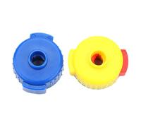 CLISPEED 2pcs Drum Quick Release Cymbal Nuts for Cymbals Stand, Plastic Material with Simple Structure and Professional Functions, Easy Installation and Removal for Drum Use