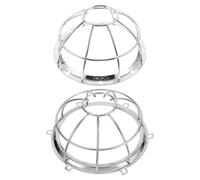 CLISPEED 2pcs Fire Sprinkler Cage Iron Protector Extended Durability and Dust Protection for Indoor Decor, Stylish and Practical Cover for Fire Sprinkler Heads
