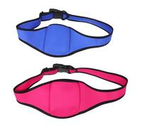 CLISPEED 2pcs Fitness Mike Bag Portable Microphone Belt Pack for Gym Running Yoga Exercise Workout Activity Outdoor Use