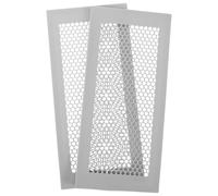 CLISPEED 2Pcs Floor Vent Cover Flexible Silicone Honeycomb Airflow Grille for HVAC Ac Non-Slip Dust Guard Floor Vent Screen for Home and Rv