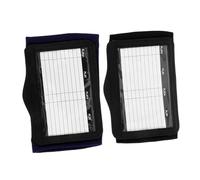 CLISPEED 2pcs Football Playbook Wristband with Secure Hook Loop Closure Tactical Armband for Youth Catchers Multi-sport Use Including Basketball Soccer Tennis Tool