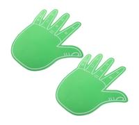 CLISPEED 2pcs Giant Five Finger Foam Cheer Hands for Football and Baseball, Eva Material, Decorative and Portable Fan Celebration Props for School Competitions and Sports Events