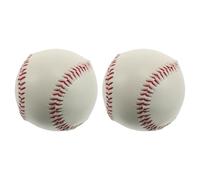 CLISPEED 2pcs Glow in The Dark Baseballs for Training - Luminous Plastic Balls for Indoor and Outdoor Practice, Safe Throwing for Youth, Teen, and Adult Players