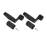 CLISPEED 2pcs Guitar String Winder Tool for Acoustic and Electric Guitar, Portable Plastic and Metal Construction with Universal Compatibility, for Music Creation and Daily Practice