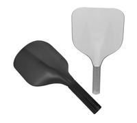 CLISPEED 2PCS Hairdressing with Handle Professional Haircut Guard for Eye Protection Breathable Plastic Hairspray Barrier Salon Facial Shield for Hair Dyeing and Makeup