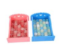 CLISPEED 2Pcs Hamster Accessories Cooling Mat Summer Sleeping Board for Pets Lightweight and Practical Living Supplies for Hamsters and Rabbits