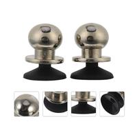 CLISPEED 2Pcs High Sensitivity Metal Game Joystick Buttons for Phone Tablet Large Electrostatic Induction Shooting Assistants for Mobile Gaming Controllers