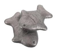 CLISPEED 2pcs Iron Fish Cooking Tool for Safe for Cooking and Boiling Suitable for Vegetarians and Athletes