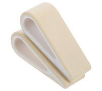 CLISPEED 2pcs Lightweight White Laptop Ventilated Stand with Silicone Pads, Stable and Tilting Computer Desk Holder for Notebook Use in Meeting Room Or Study