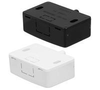 CLISPEED 2pcs Mechanical LED Cabinet Light Door Switch for Wardrobe Closet Dresser Drawer, Electrical Touch Switch for Home, Hotel, Apartment Furniture Lighting Control