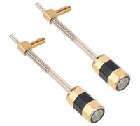 CLISPEED 2pcs Metal Violin Bow Frog Screw Tailored Fit Replacement Parts for Violinists String Instrument Repair Tool for Music Students and Professionals