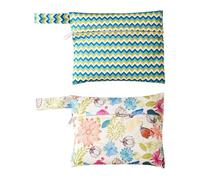 CLISPEED 2Pcs Multi Function Portable Tampon Pouch Period Bags for Travel Storage Sanitary Pad Organizer Small Item Holder Random Style