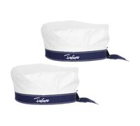 CLISPEED 2pcs Navy Captain Hat for Women Stylish Beret Military Sailor Caps for Yacht Theme Parties and Casual Wear Easy Care Year Comfort